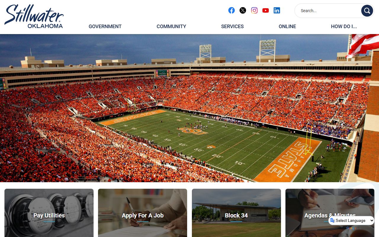 Stillwater open records request page for arrest records