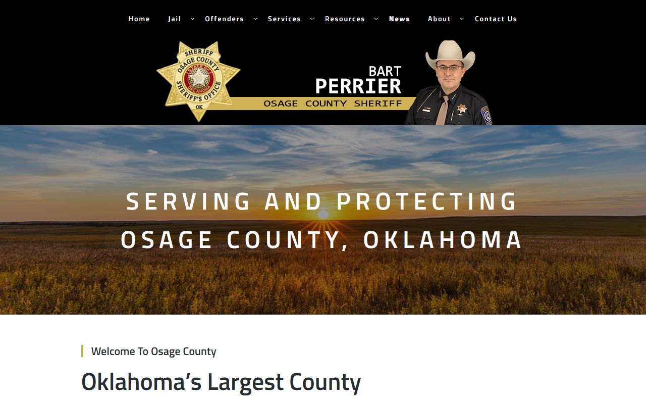 Osage County website for arrest records search
